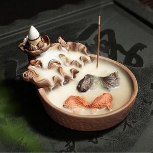Fishpond incense burner - brand new in box